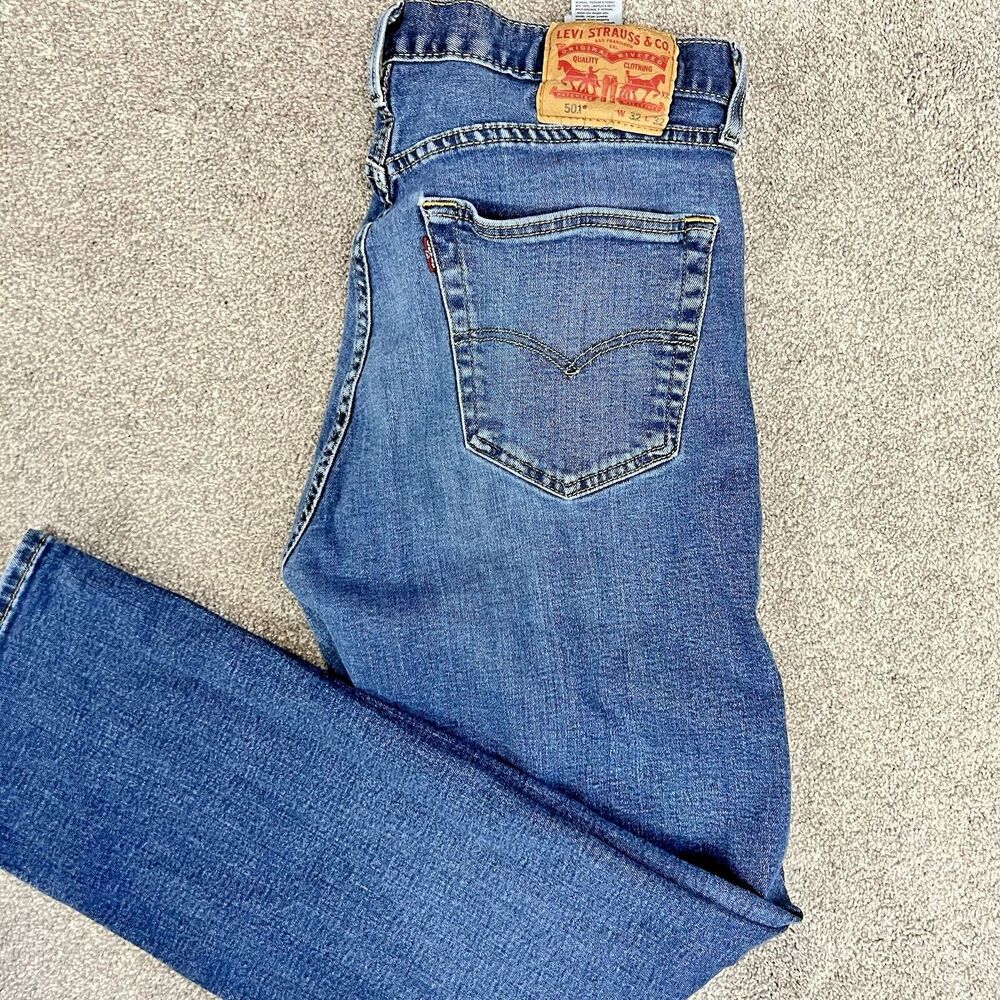 Levi's Men's Straight Jeans - Blue